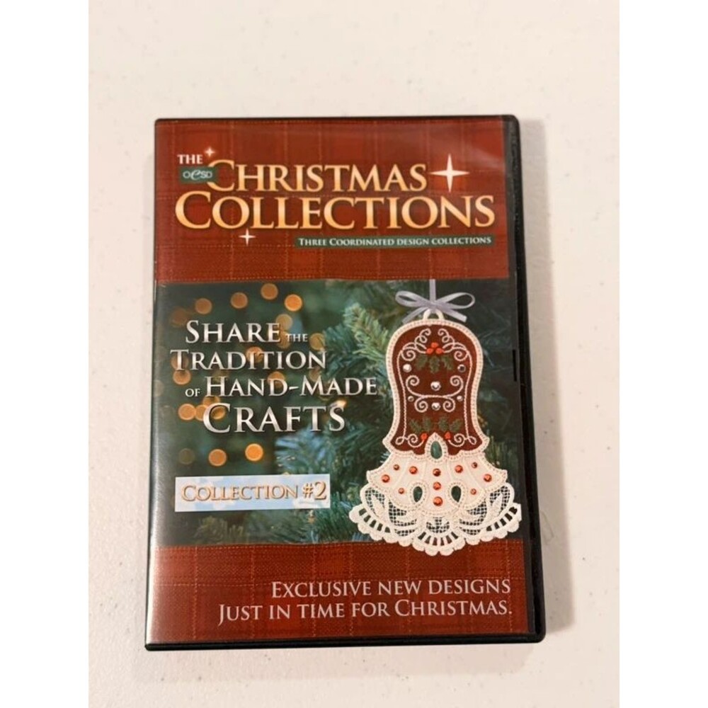 OESD Machine Embroidery Multi-Format Designs The Christmas Collections #2 CD